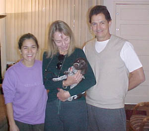 Lica, Karin e seu esposo, com Capitu 2002 do Balaco Braco